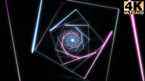 Abstract Background Loop 4K