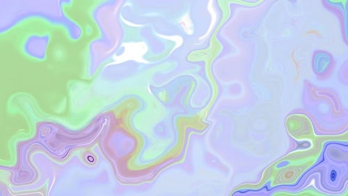 Ethereal Fluid Liquid Swirl Abstract Background Animation