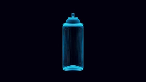 Spray Paint Hologram Hd