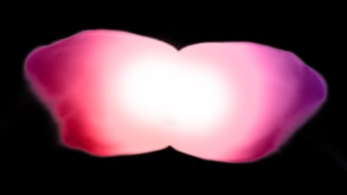 Abstract Fluid Light Smoke Reveal Transition