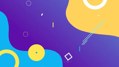 4K lila geometrische Formen Hintergrund