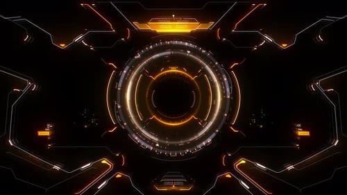 Futuristic Interface For Game User