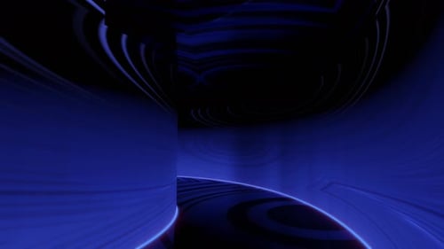 Dark Moving 3d Tunnel with Twist