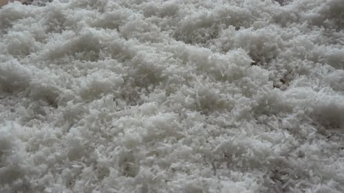 Haufenweise Kokosflocken