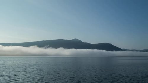 See Wasser Norwegen Natur Zeitraffer Wolke Nebel Dunst