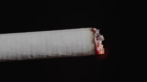 Lighting A Cigarette