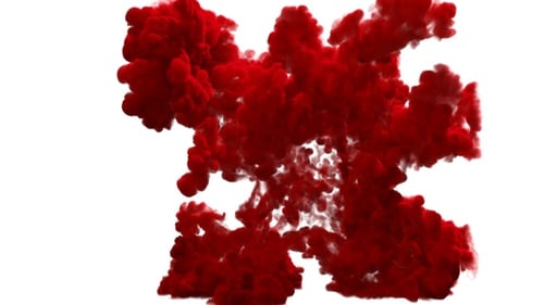 Vibrant Ink Burst Reveal Transition