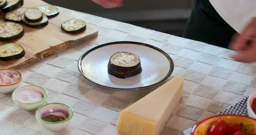 Portion Aubergine