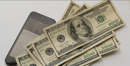 Dollar und Taschenrechner 2