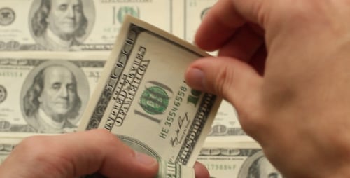 Dollarscheine zählen 3