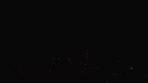 Real fireworks exploding celebration frame fill and loop seamlessly abstract blur bokeh lights in th