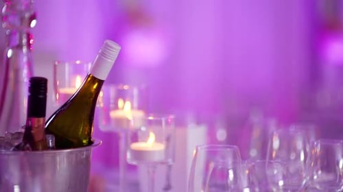 Luxury Decorated Table for Wedding Dinner