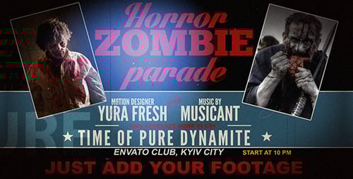 Horror Zombie Parade