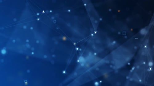 4K Technologic Netzwerk digitaler Hintergrund (loopable)