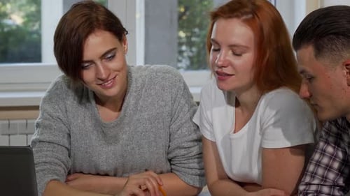 Team Collaboration in a Bright Modern Office