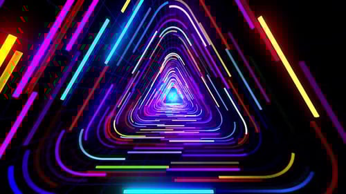 Neon Triangle