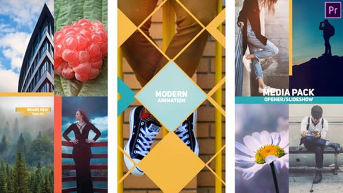 Dynamic Vertical Media Pack Opener and Slideshow