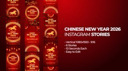 Chinese New Year 2026 Instagram Stories