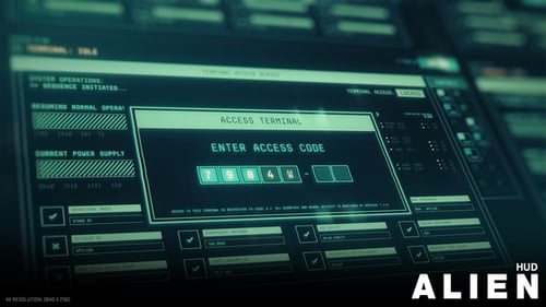 HUD - Alien (Retro HUD)