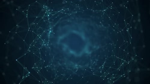 Abstract Tunnel Background.