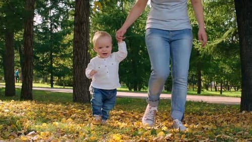 Walking With Little Cutie