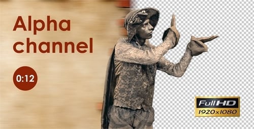 Painted Street Performer Conjures Earth CGI Animation