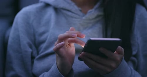 Woman Using Smart Phone