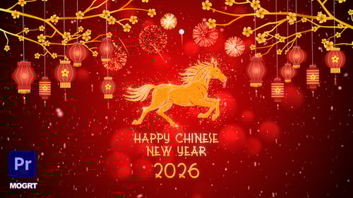 Chinese New Year 2026 MOGRT