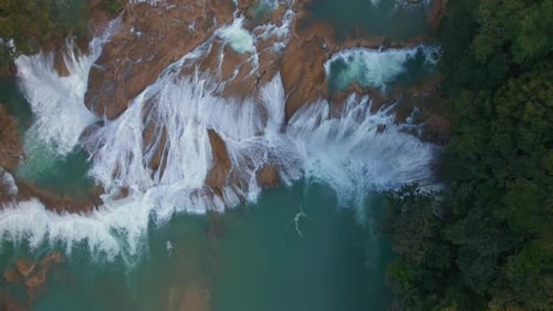 Agua Azul Waterfalls in Chiapas Mexico