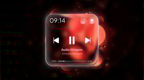Liquid Music Widgets