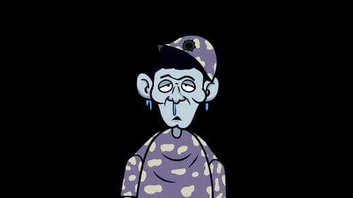 Zombie Soldier Character Talking