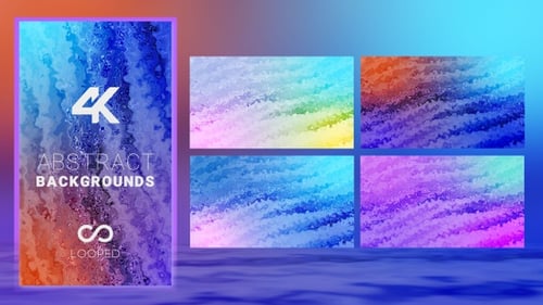 Turbulenter Hintergrund mit gesättigter Farbe
