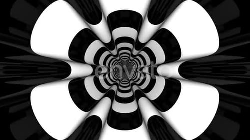 Black And White Tunnel