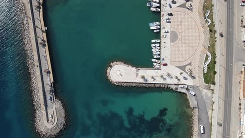 Aerial Marina in der Türkei