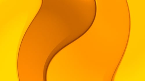 Simple Yellow Wavy Transition