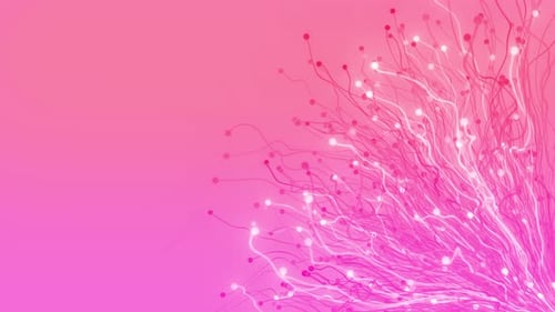 Concept de haute technologie de fibre numérique de fond abstrait de ligne