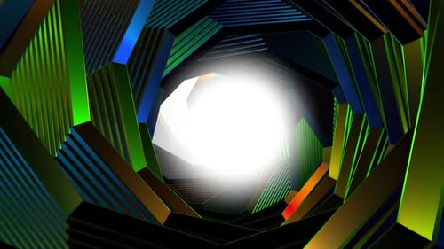 abstract Flickering Line Pattern tunnel loop Smear Lights background