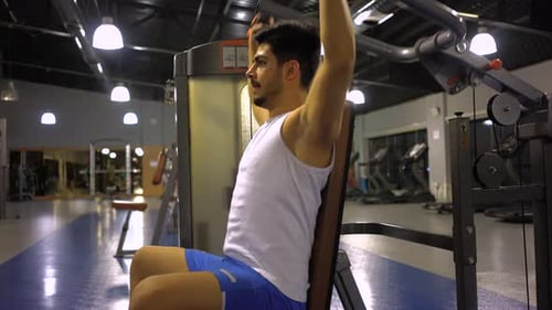 Exercising In The Gym