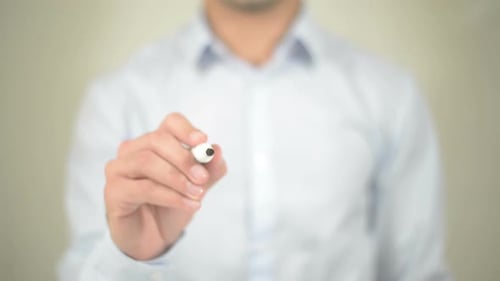 Alert Message Written on Clear Surface