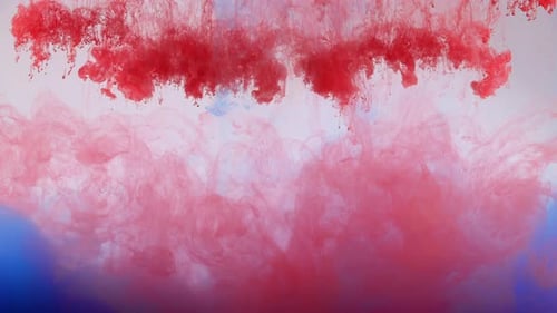 Tinte Wassertropfen Rauchhintergrund Tropfenfarbe Explosion Logo Reveal 2