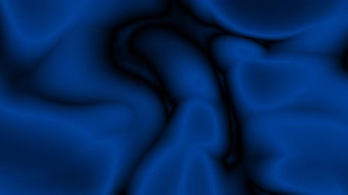 Abstract Blue Fluid Gradient Background Loop