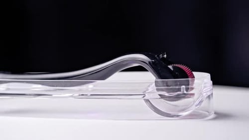 Close up of Red Beauty Roller