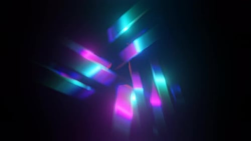 Psychedelische Kaleidoskop-Muster Animation Geometrischer bunter Hintergrund