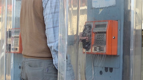 Public Phone Ringing