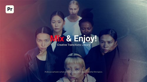 Dynamic Glitch Transition Pack for Modern Video Edits