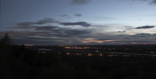 Night City Road Time Lapse