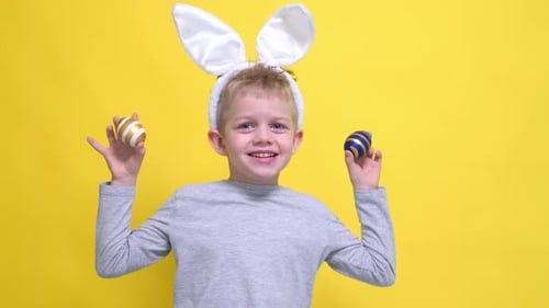 Portrait Easter Kid