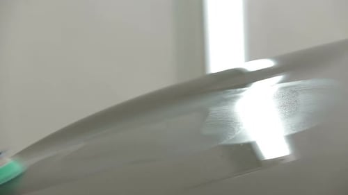 Car Polishing Machine Close Up