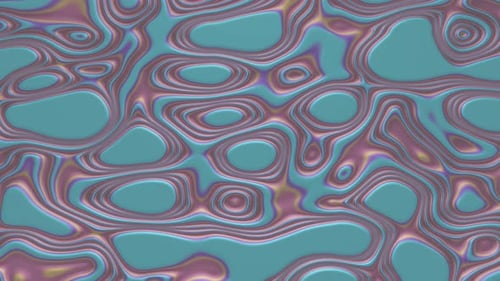 4K Video animation. Wavy abstract animated background. Infinite loop