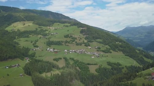 Alpine Village on the Mountainside